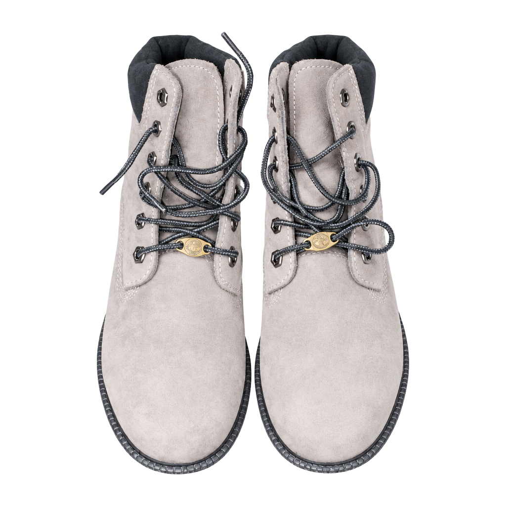 Timberland Boots Size 9.5M Gray Leather Lace Up 1