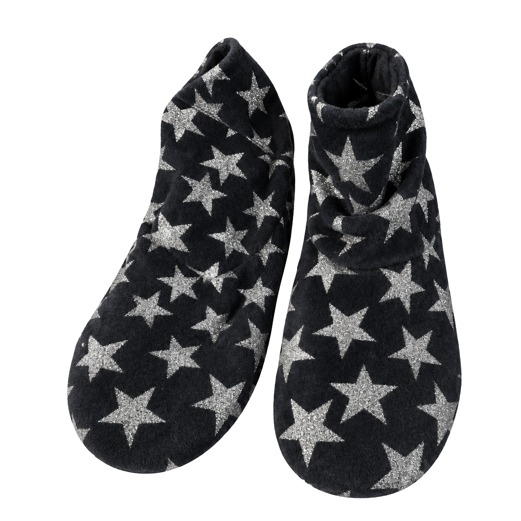 Manuel de Juan Ankle Boots Size 34 Black Star Print Suede 1