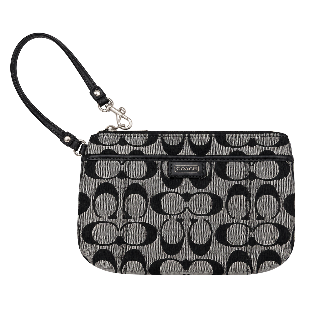 Coach Monogram Wristlet with COA 1