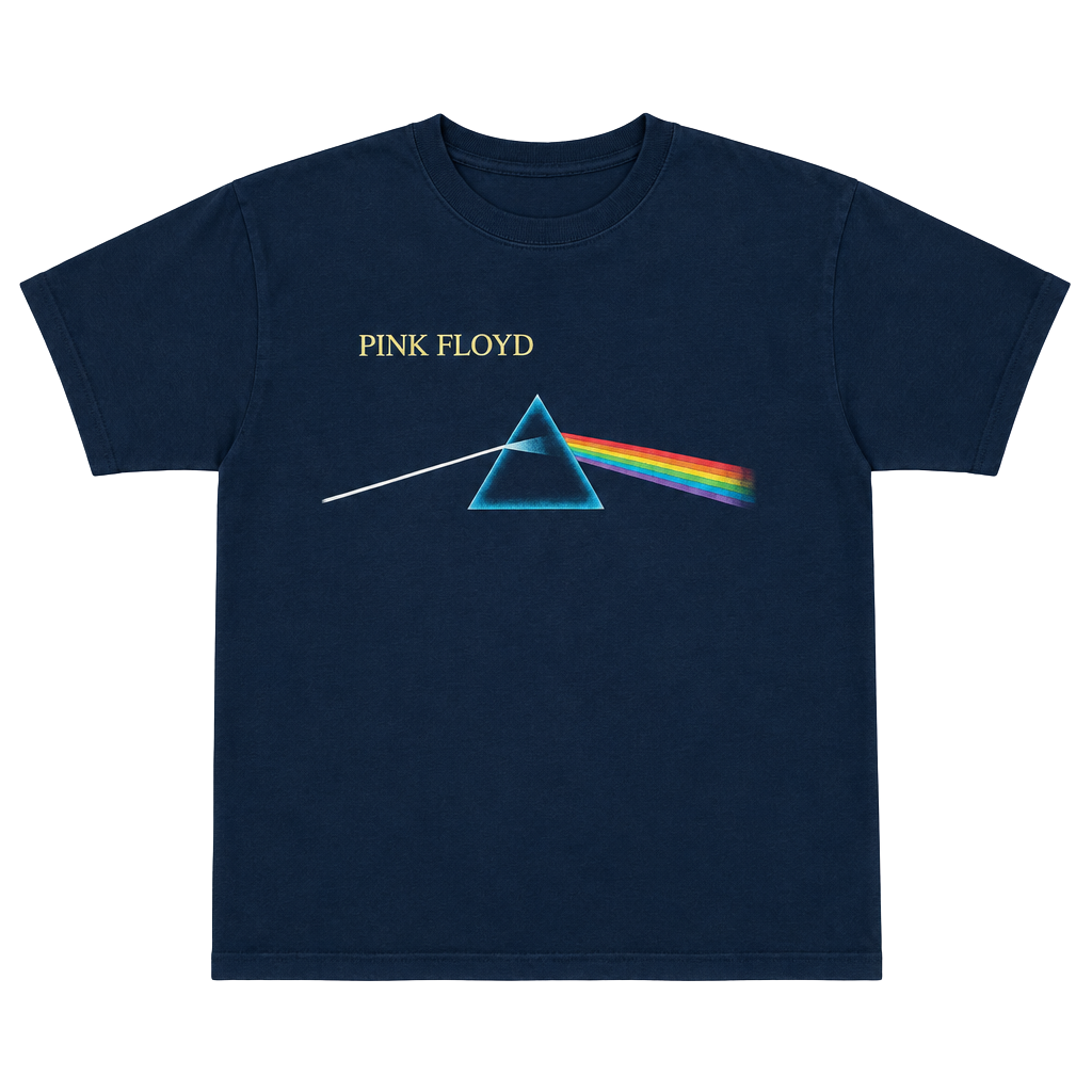 Anvil Pink Floyd Dark Side Of The Moon T-Shirt XL Black Cotton 1