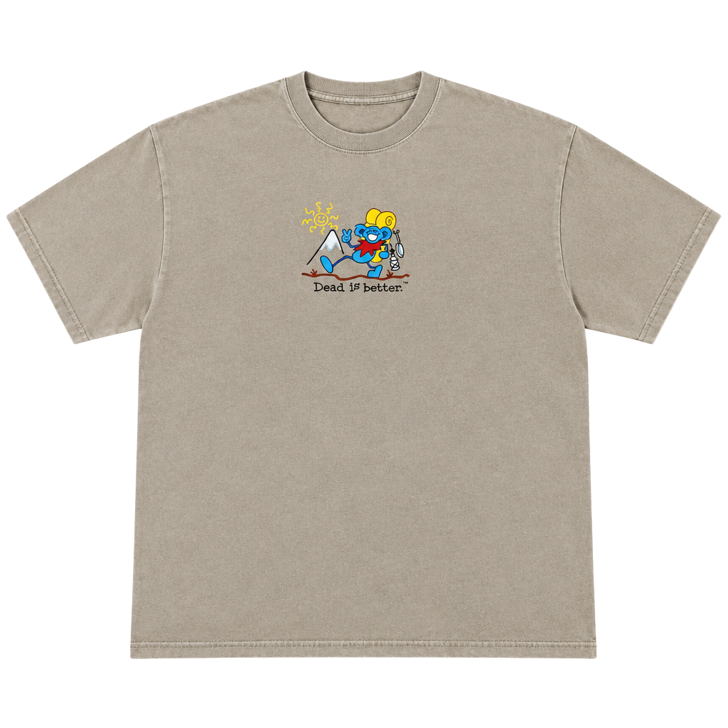 Liquid Blue Grateful Dead Dead Is Better T-Shirt XL Tan 1