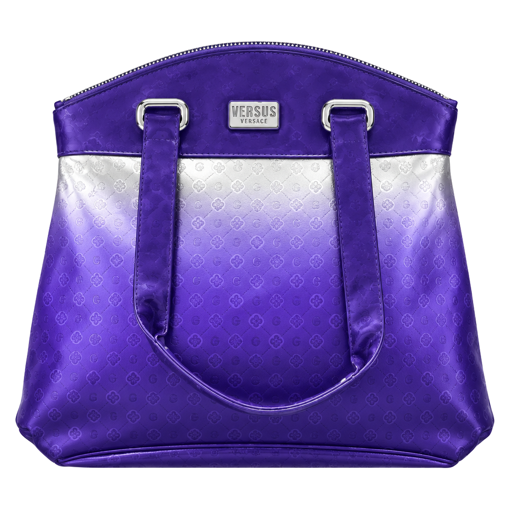 Versus Versace Purple Ombre Tote Handbag 1