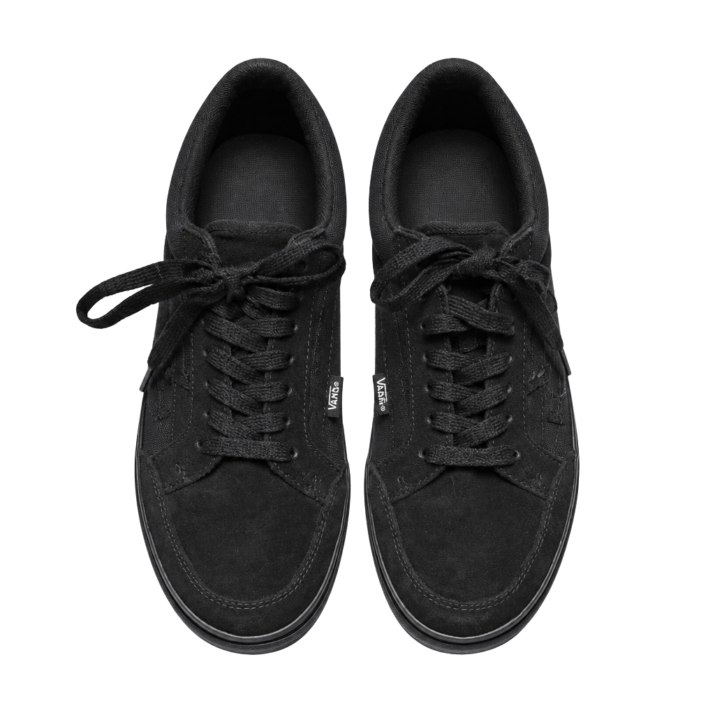 Off-White Low Vulcanized Canvas Size 38 Black Sneakers 1