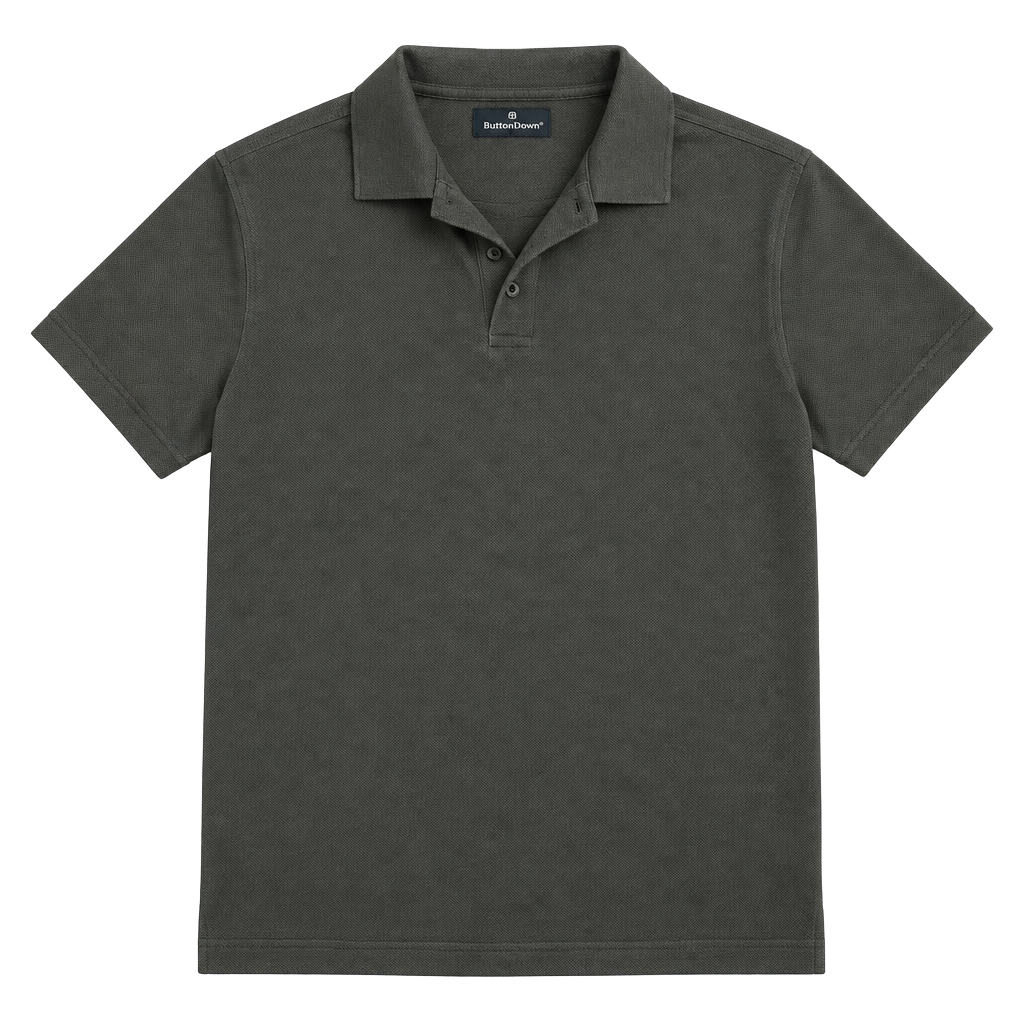 Ermenegildo Zegna Polo Shirt Size XXL Gray Cotton Short Sleeve 1