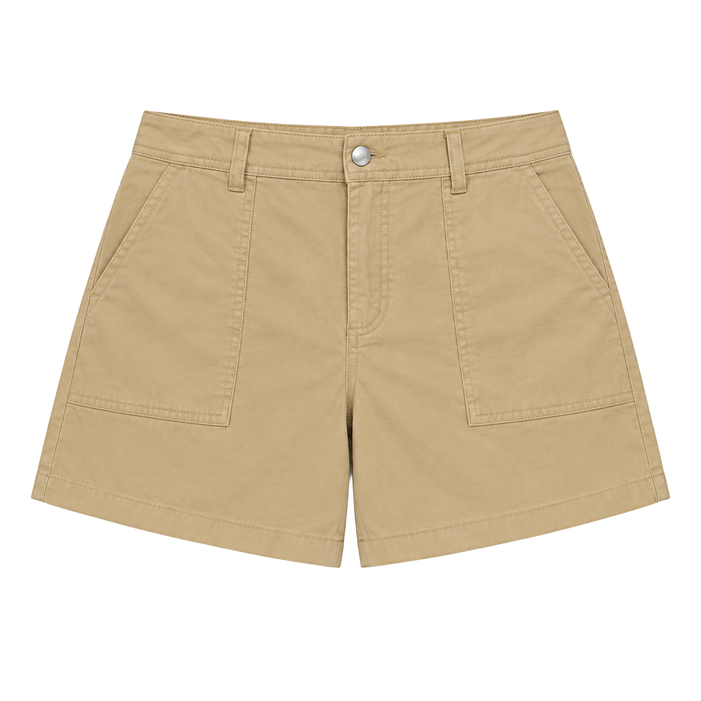 NWT Tahari Utility Shorts Khaki Size 12 1