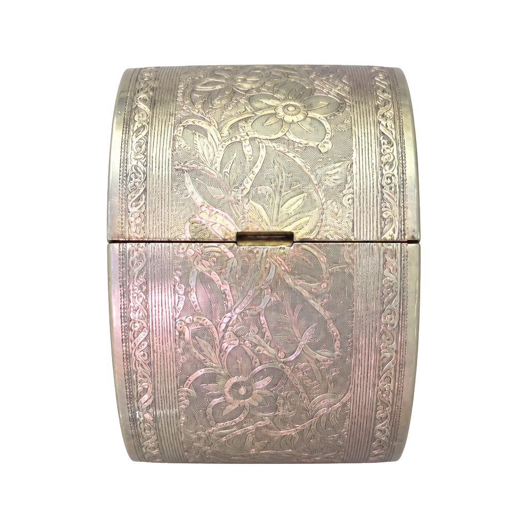 Marino Vintage Floral Engraved Clamper Hinged Bangle Bracelet
See description 1