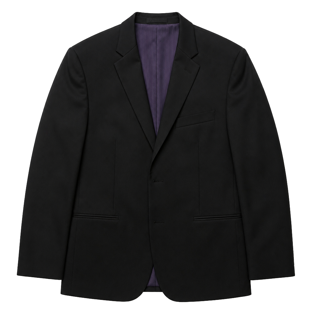 Men's Classic Black Blazer 1