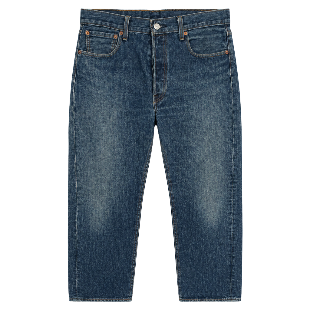 Levi's 501 Original Fit Button Fly Straight Leg Jeans Mens W34 L36 1