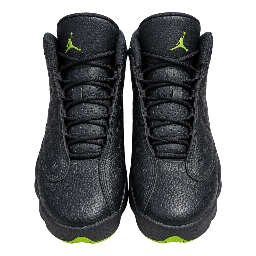 Jordan Air Jordan 13 Retro GS Altitude Size 5Y Black Green 1