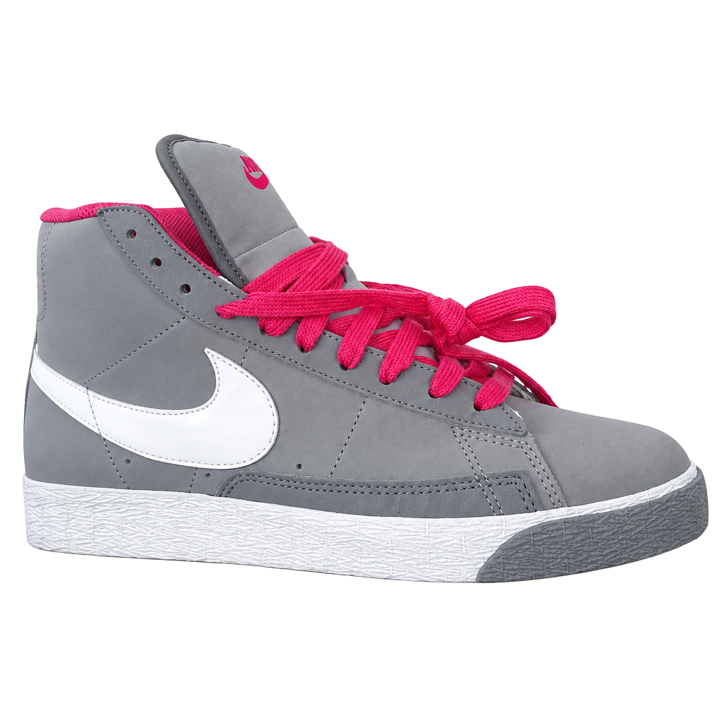 Nike Blazer Mid GS Size 6.5Y Wolf Grey White Spark 1