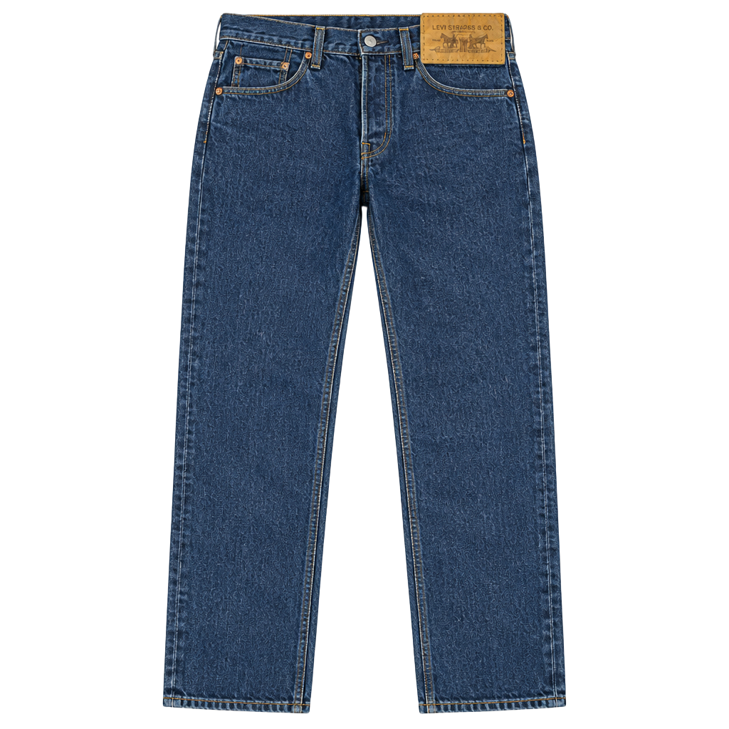 Levi's 590 Boot Cut Jeans Size 18W Medium Blue Denim 1