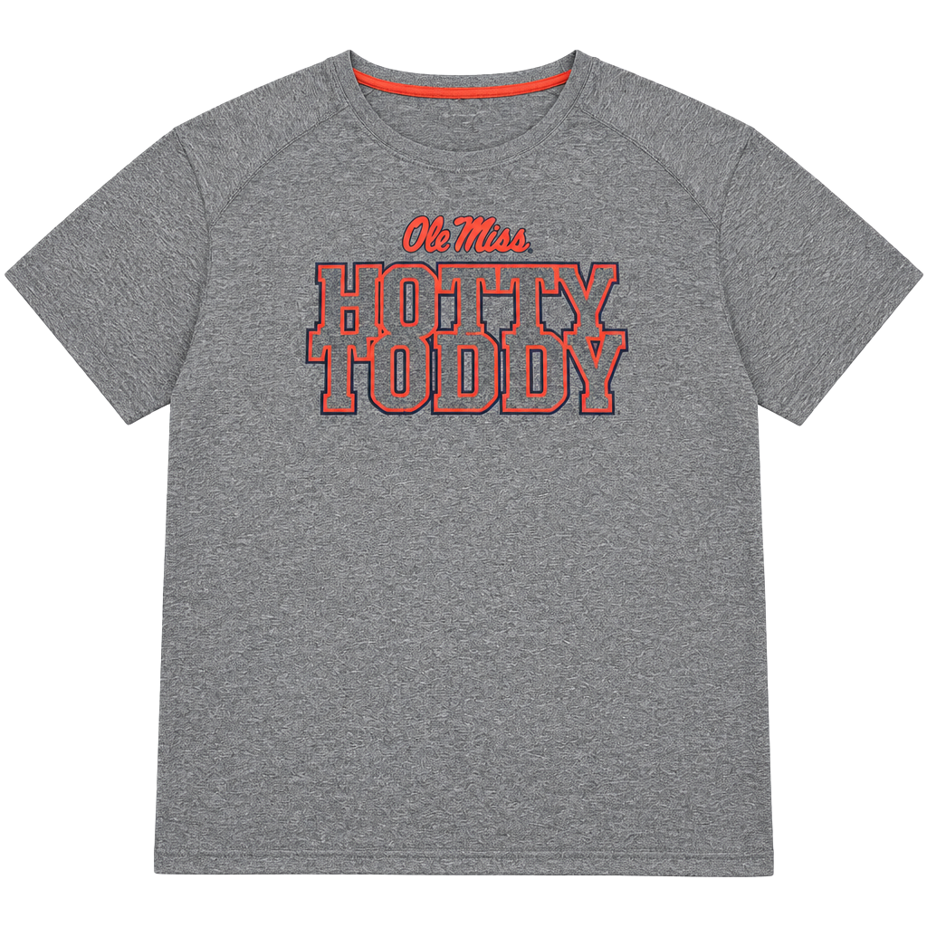 Champion Ole Miss Hotty Toddy T-Shirt Size 2XL Gray Long Sleeve 1