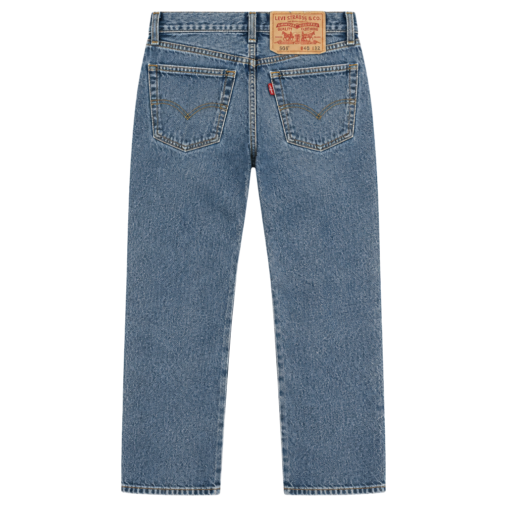 Levi's 505 Regular Fit Jeans 40x32 Blue Denim Regular Straight 1