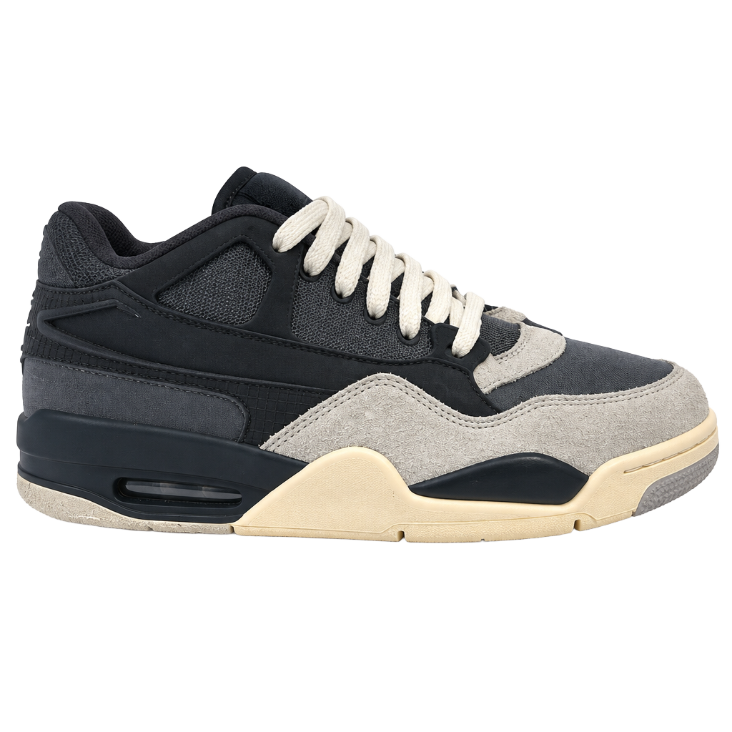 Jordan Air Jordan 4 RM Size 12 Iron Grey Chambray-Off Noir 1