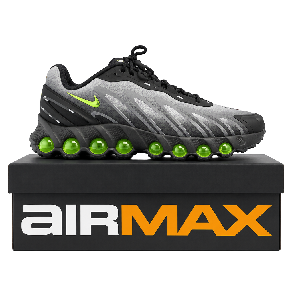Nike Air Max Dn8 Size 12 Black Volt Light Smoke Grey Sneakers 1