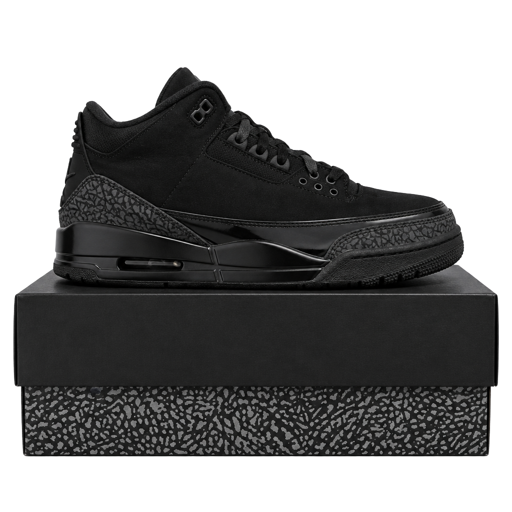 Jordan Air Jordan 3 Retro Black Cat Size 12 1