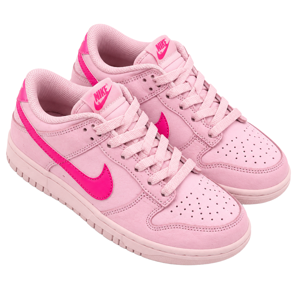 Nike Dunk Low Triple Pink Size 7Y 1
