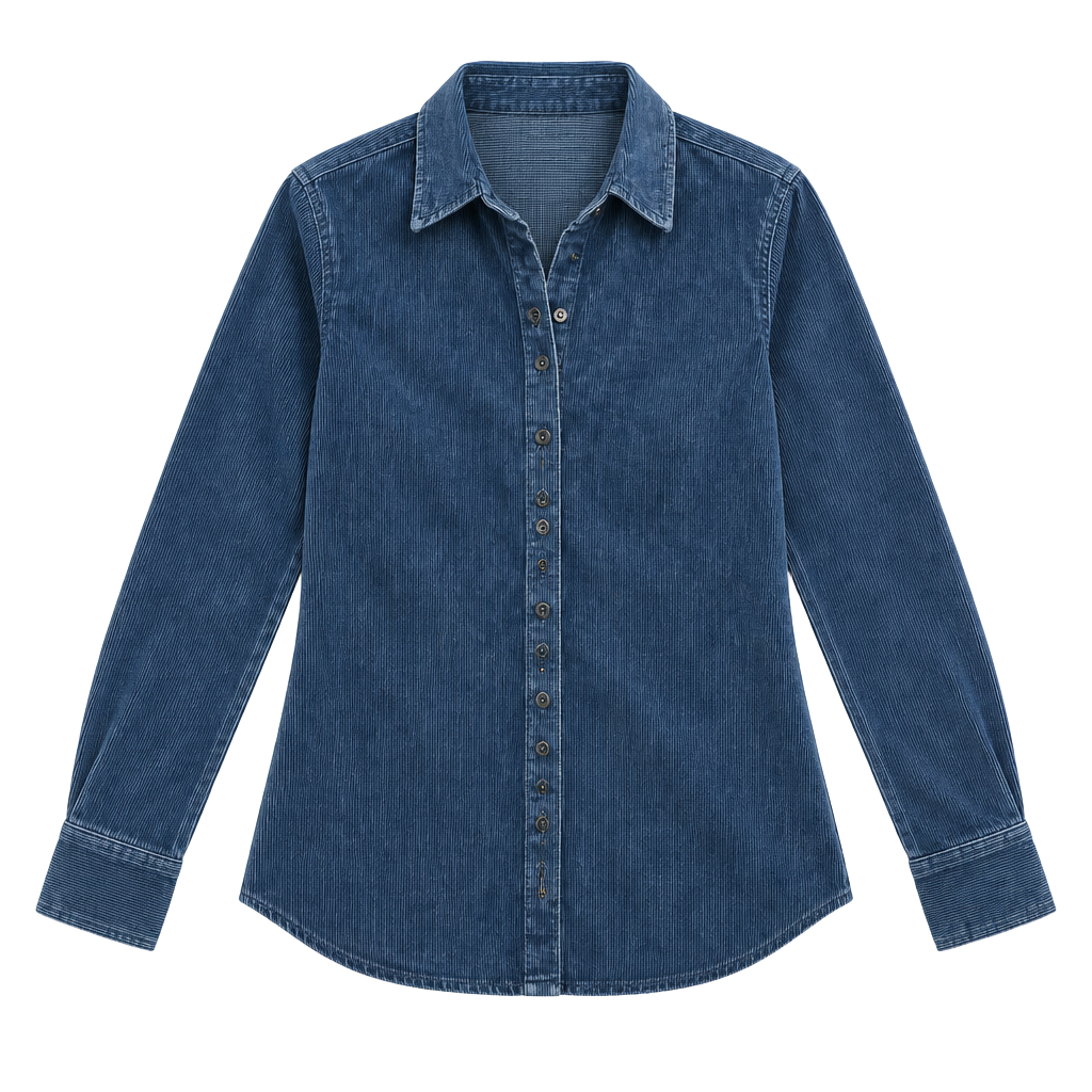 Free people Benny Corduroy Button Down Shirt Size XSmall 1