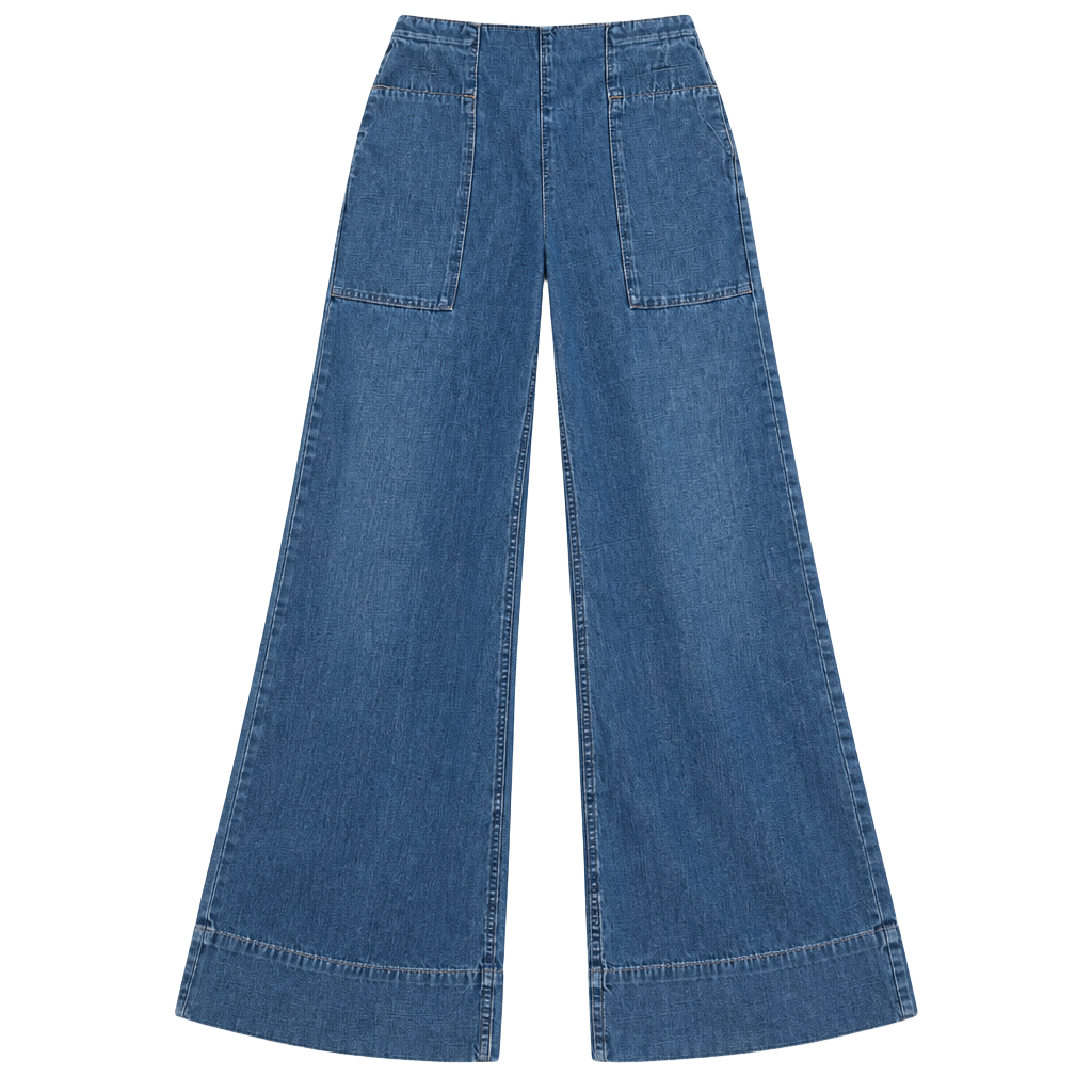 Free People Breezy Denim Pull On Pants Dark wash Size XSmall 1