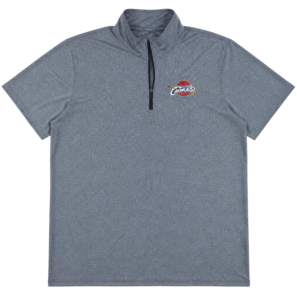 Cleveland Cavaliers 1/4-Zip Pullover Size xtra large Heather Gray 1
