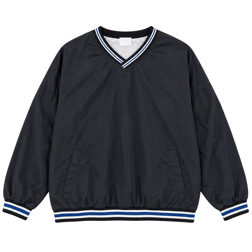 Vintage 80s 955 Sport Nylon Pullover Windbreaker Black Blue White Striped cuffs and bottom
Size is on the 4th slide
Dm for measurements
Send offers
#80s #GOLFWEAR #Windbreaker
#windbreaker #athletic 1