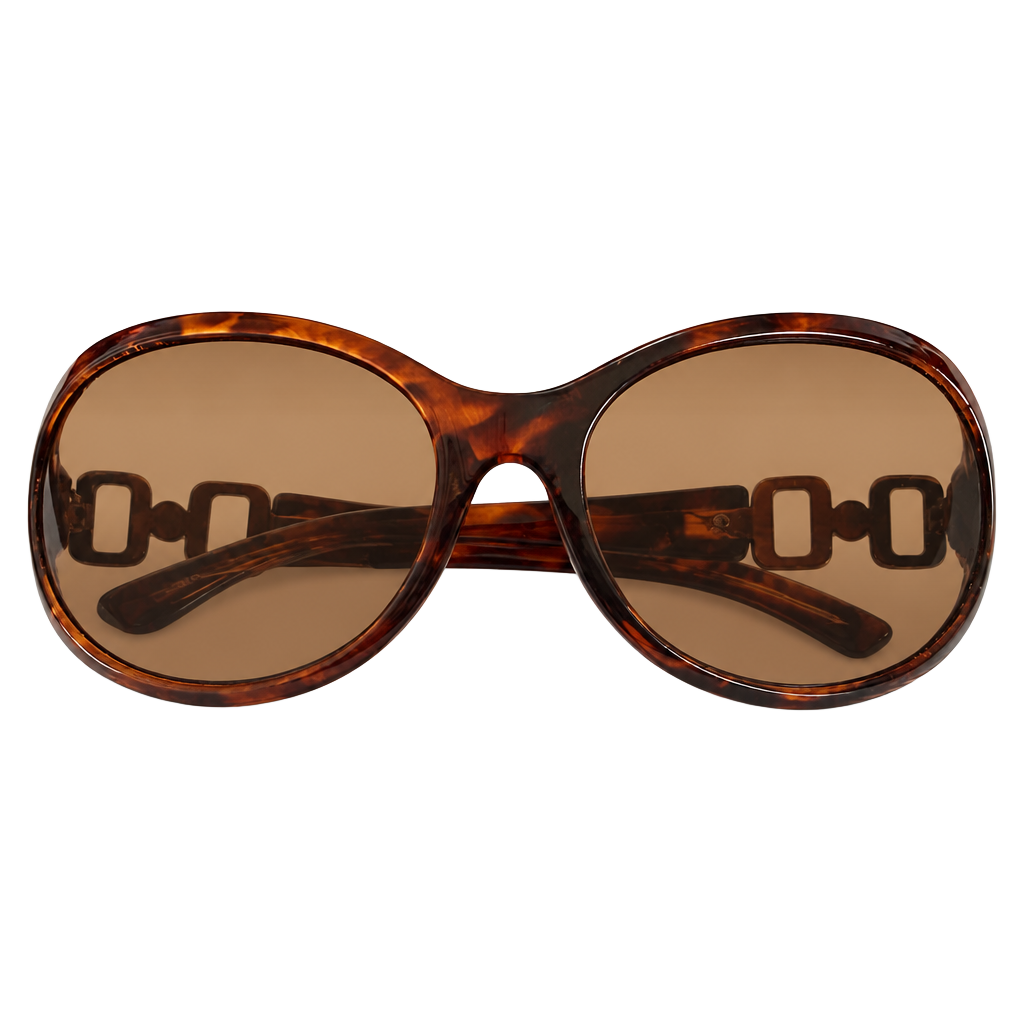 Liz Claiborne Tortoise Shell Sunglasses Brown Bifocal 1