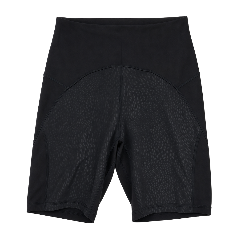 Lululemon Unlimit High-Rise Short 8" *Mesh Black size 8 1