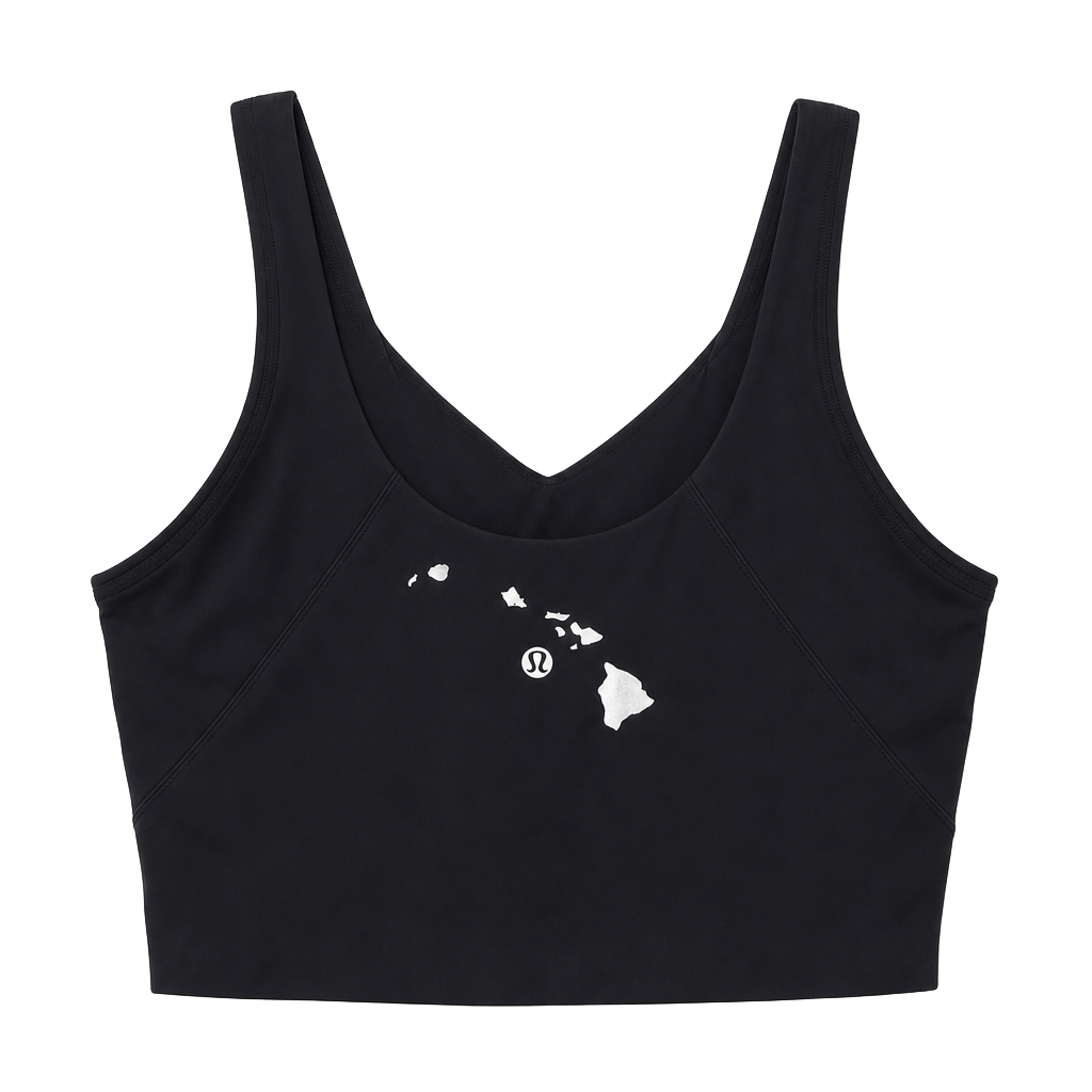 Hawaii Lululemon Align Tank Top Black size 10 1
