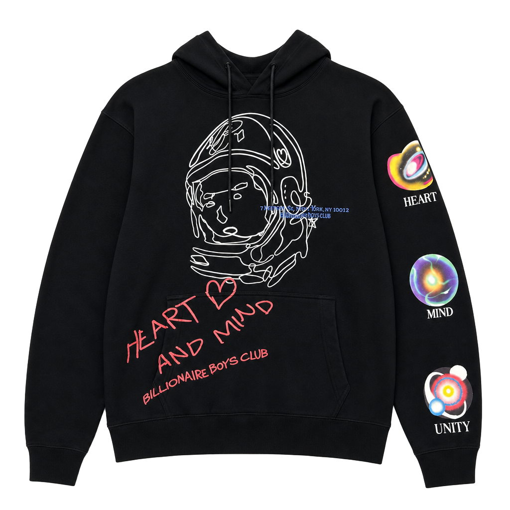 Billionaire Boys Club Heart and Mind Hoodie Size XL 1