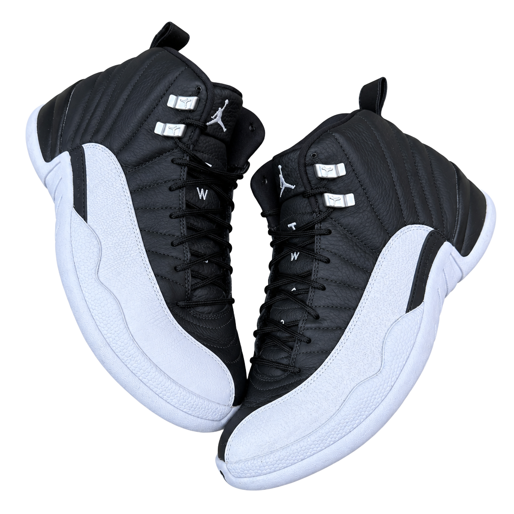 Jordan Air Jordan 12 Retro Barons Black Wolf Grey Sneakers 1