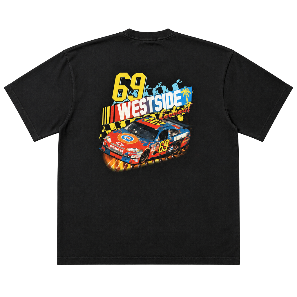 Gildan Westside Cookout 69 Racing Graphic T-Shirt 2XL 1