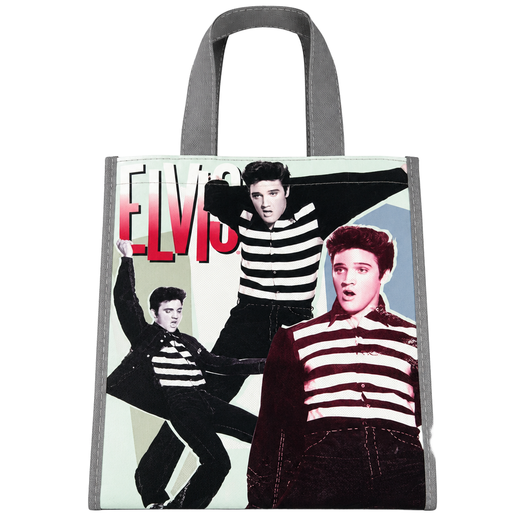 Elvis Presley Jailhouse Rock Small Reusable Shopping Tote Bag 1