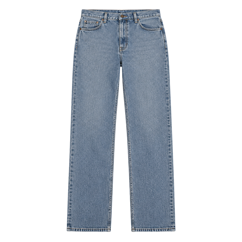 Lee Platinum classic comfort women’s 8P jeans Blue Denim Straight Leg 1