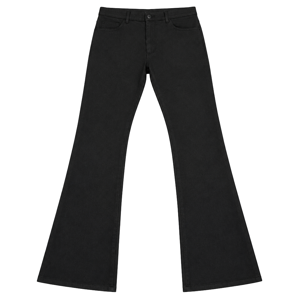 Lee Flare Dress Pants Men’s Size 32x32 Black Polyester Vintage 1