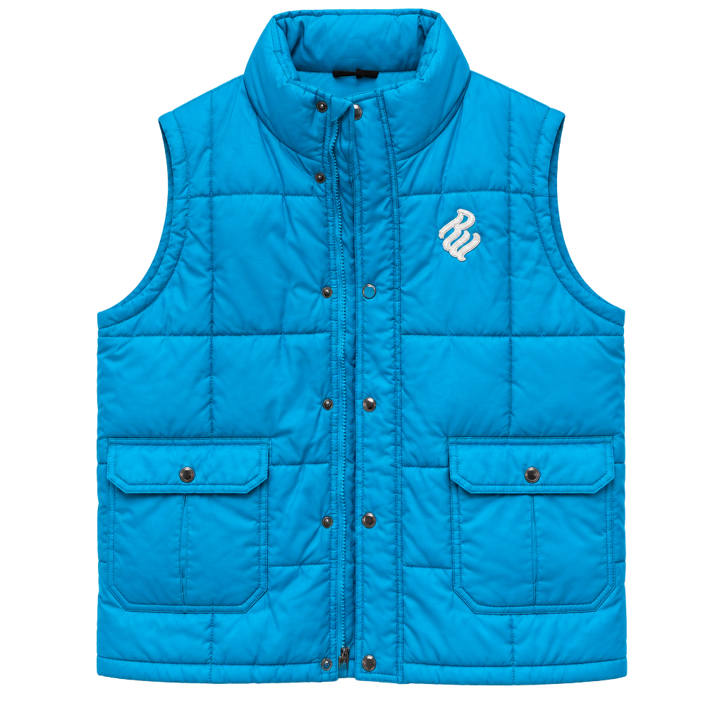 Rocawear Puffer Vest Blue 1