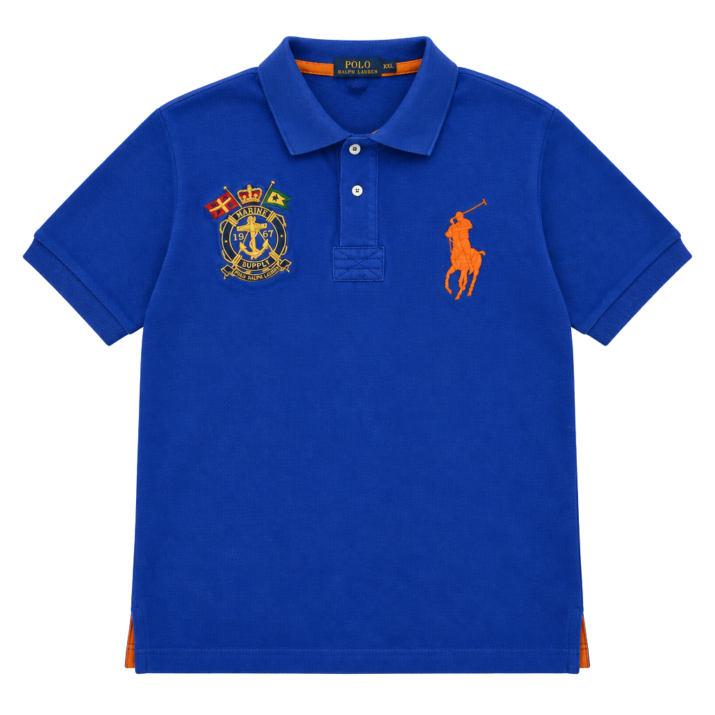Polo Ralph Lauren Marine Supply 1967 Big Pony Polo Size XXL Blue 1