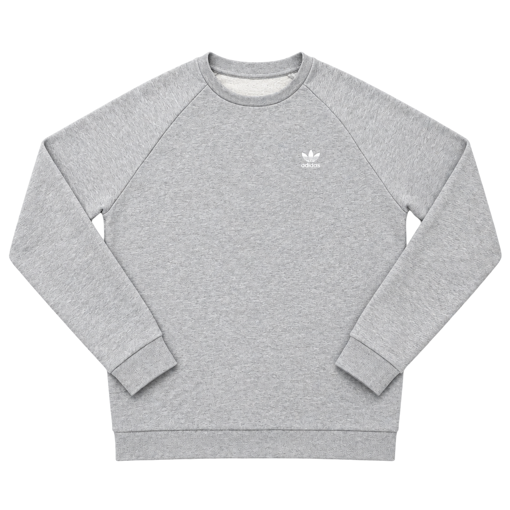 Adidas Originals Trefoil Crewneck Sweatshirt Gray 1