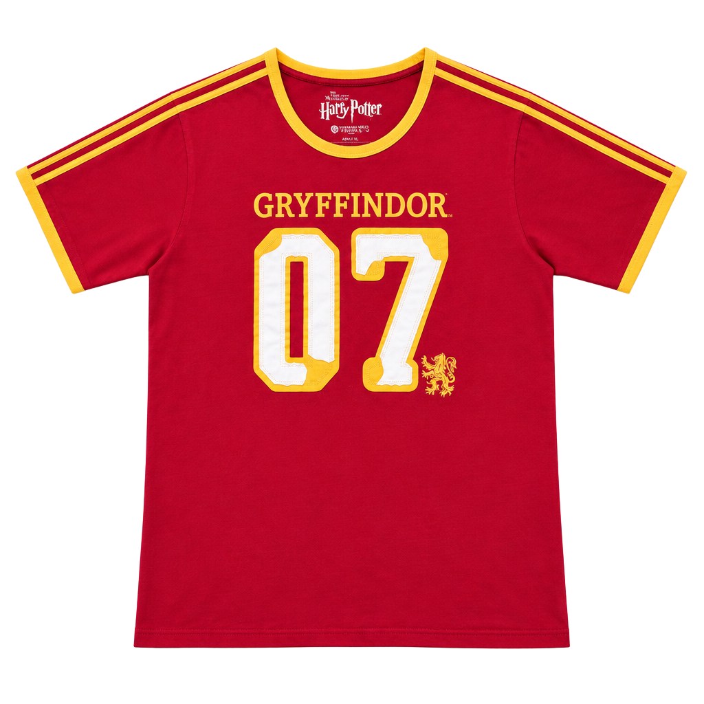 Harry Potter Gryffindor Potter 07 T-Shirt XL Red 1