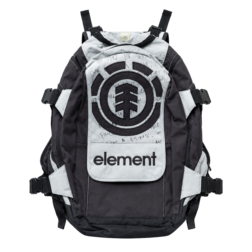 Element Skateboards Backpack Brown White 1