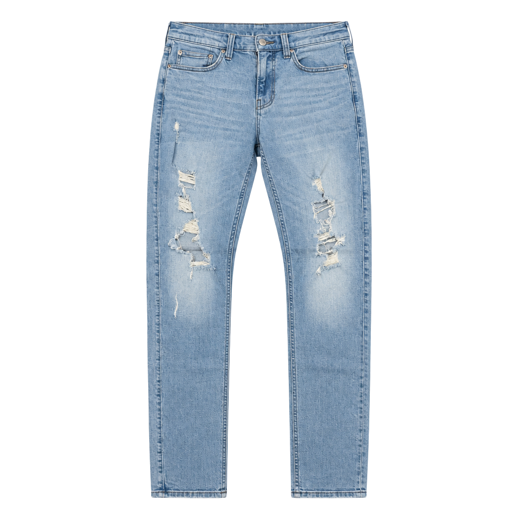 Hollister Skinny Jeans 29x32 Distressed Light Wash Advanced Stretch 1