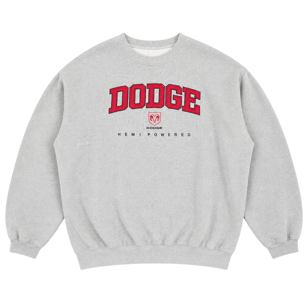 Vintage Dodge Ram Sweater XXL 2XL Ribbed Knit Hemi Power Heavyweight 1