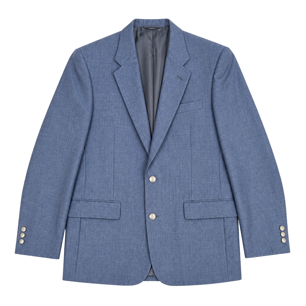 Vintage Christian Dior Monsieur Blazer Mens 44R Gray 80s 90s Suit Jacket Golden 1