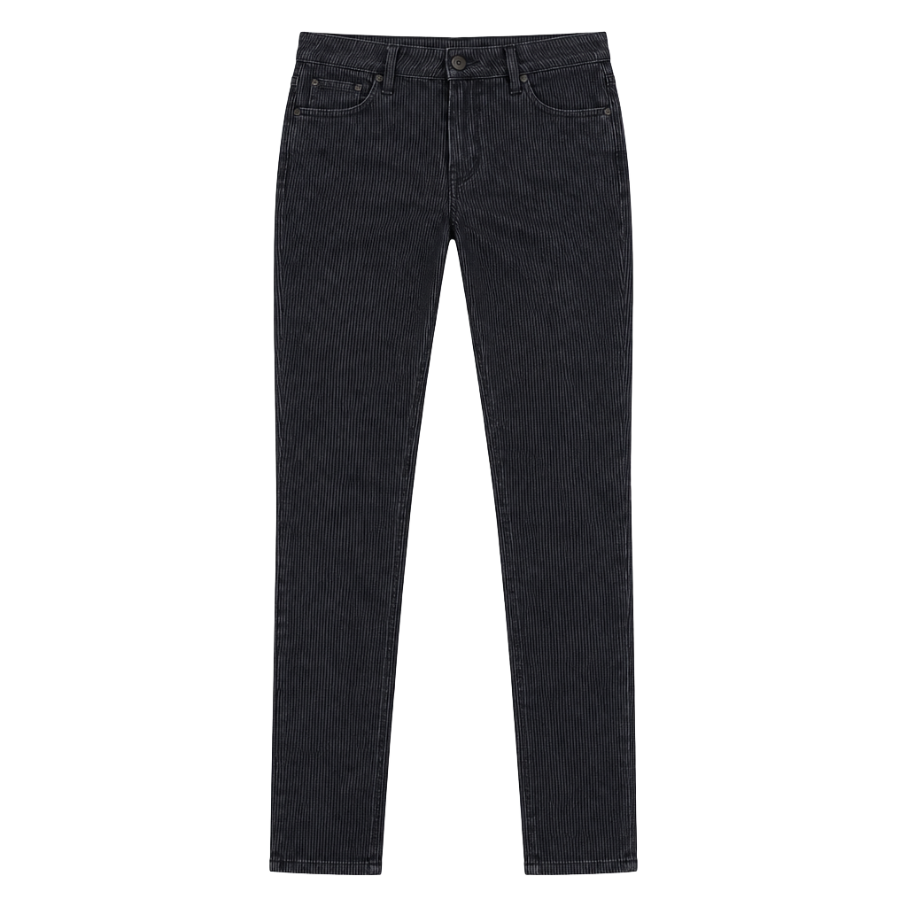 Bandolino Selene Pants Size 10P Black Pinstripe Stretch 1