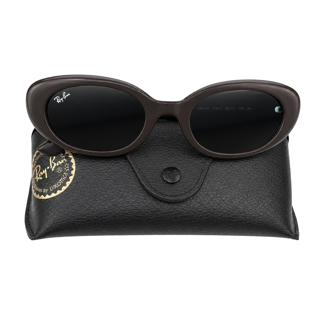 No.79 Ray-Ban RB4441D Size 53-21 Opal Brown Bio-Based Sunglasses with Case 1