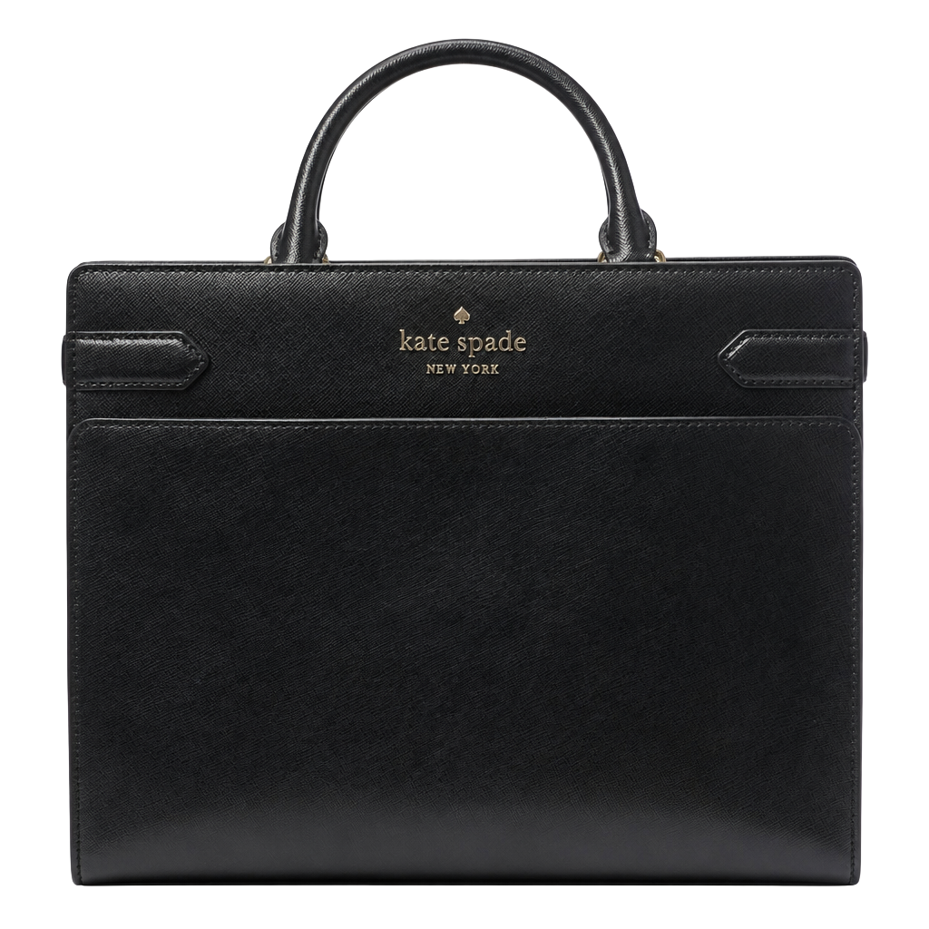 Kate Spade New York Saffiano Leather Black Handbag 1