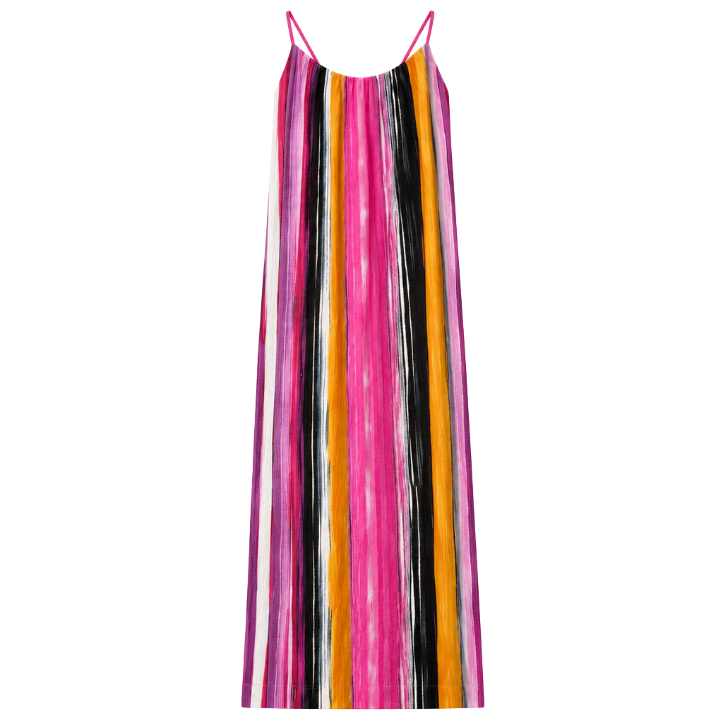 Calvin Klein Striped Maxi Dress 1