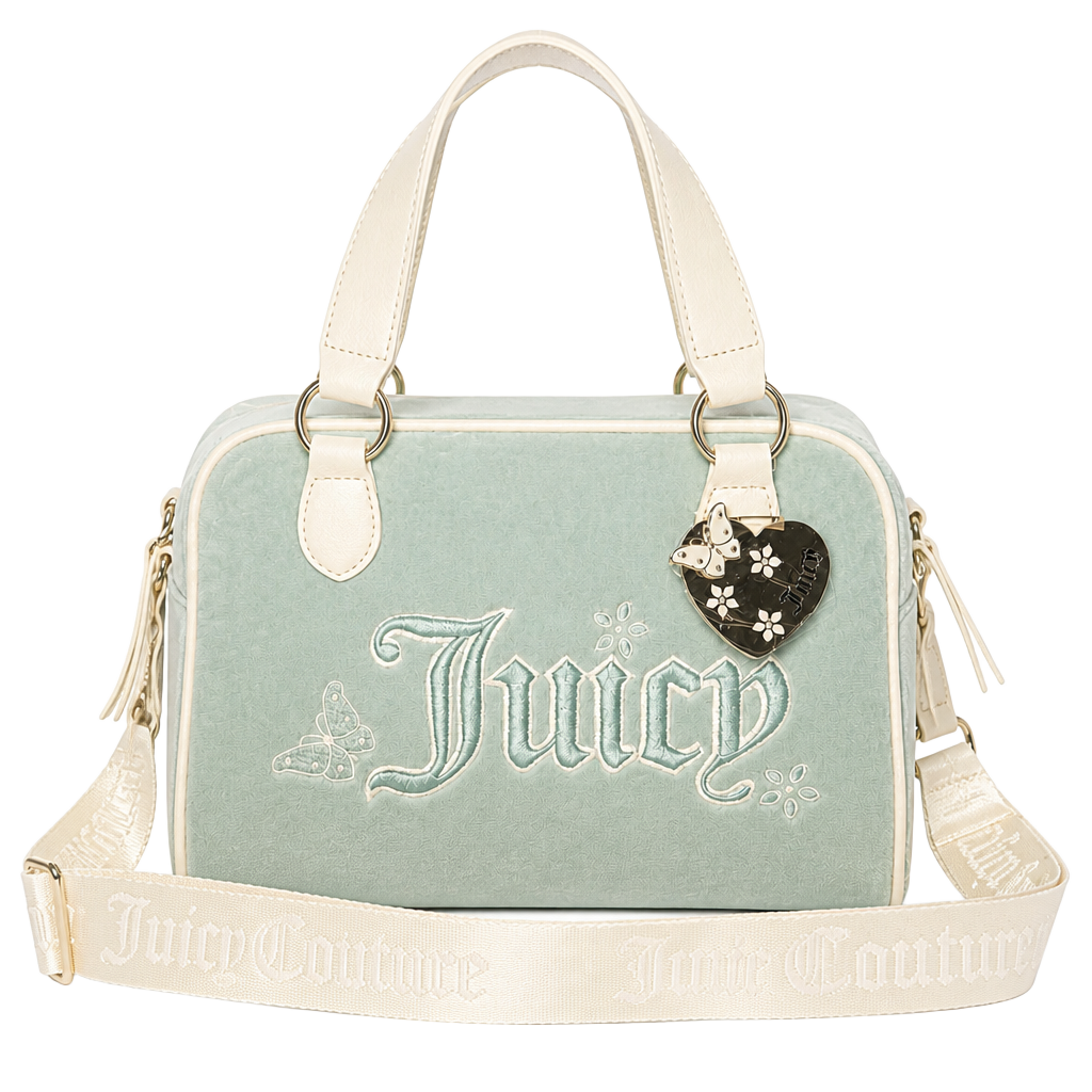 Juicy Couture In The Sky Velour Crossbody Bowler Frosty Green Os 885919808585 1