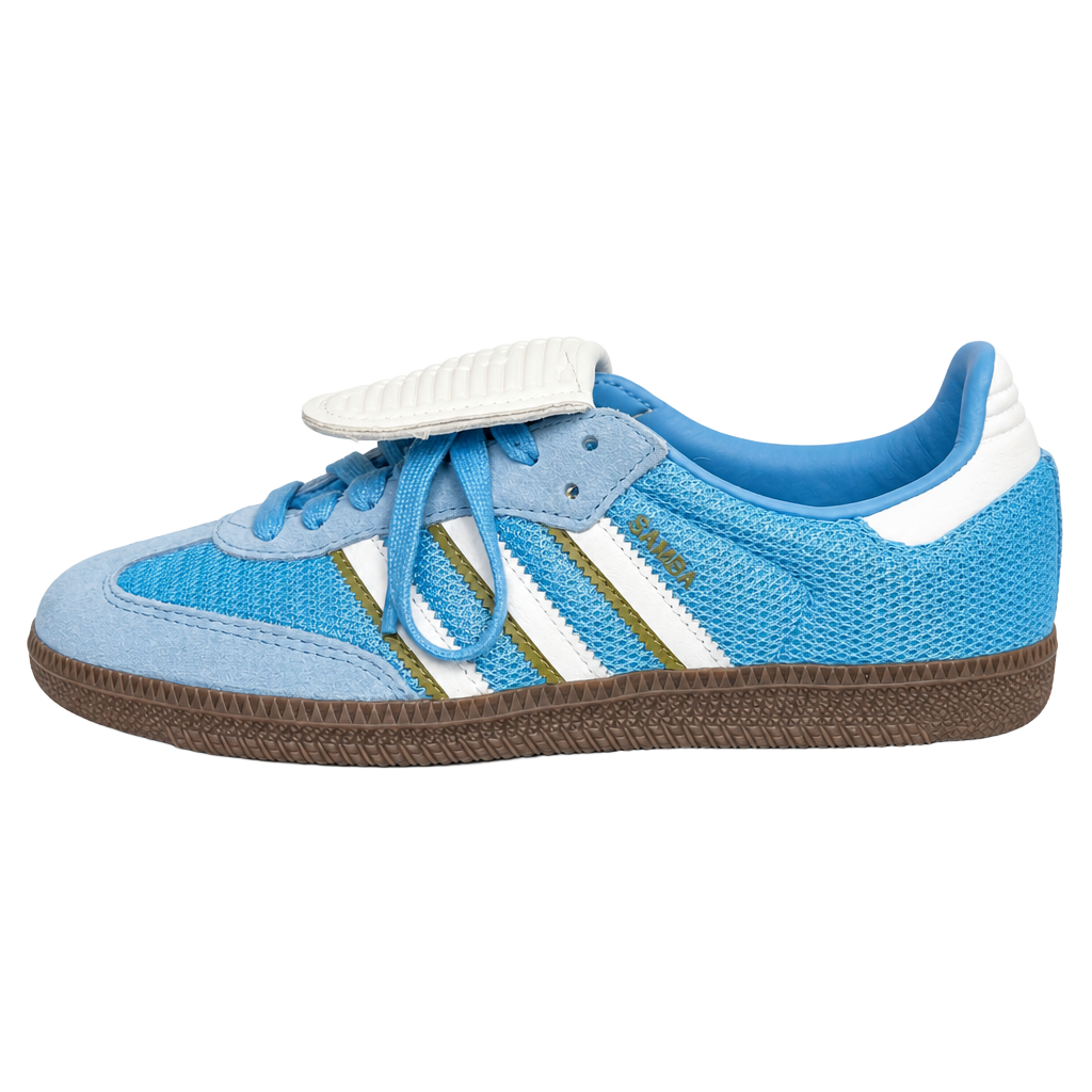 Adidas Samba LT Blue White Gum Sneakers IE9170 Men’s 5.5 Women’s 6.5 NWT No Box 1