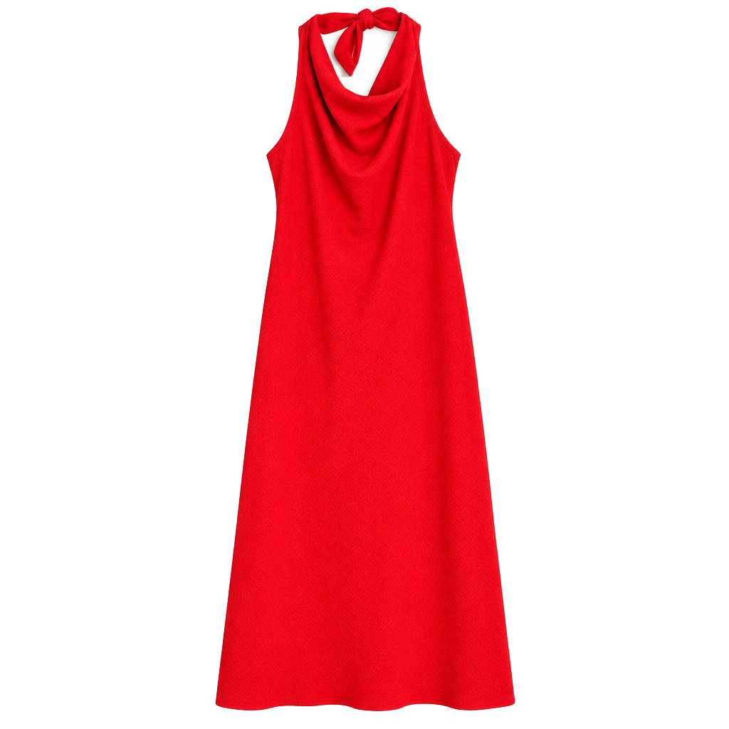 See You Monday red Dress 1