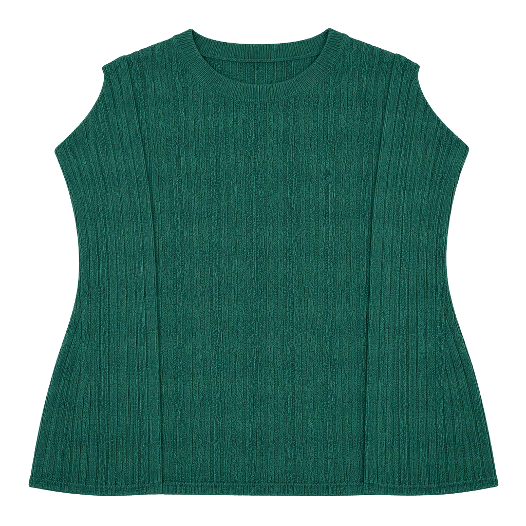Old Navy Green Ribbed Knit Pullover Sweater Women's 1